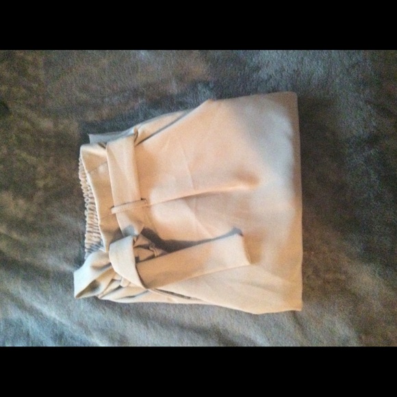 Gray Tie-front Bottoms - Picture 4 of 5